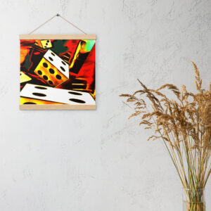 Roll of the Dice -,Poster with hangers