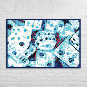 FATE PATTERN symbolic abstract wall art - fine art print by K. Margis
