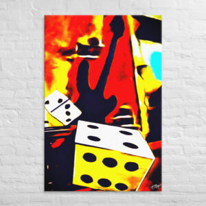 Warm Still Life / Dice / Symbolism of Chance