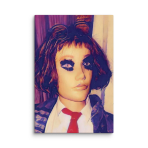Stylized Portrait / Intense Eyes / Psychological Presence