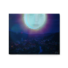 bLU MOON CANVAS PRINT