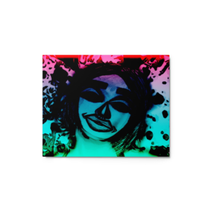 Katrina's Clown abstract print