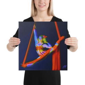 abstract figurative circus art - fine art print by K. Margis