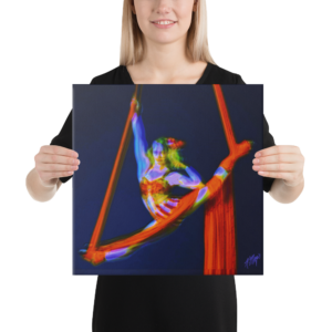 abstract figurative circus art