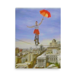 Tight Rope Unicycle Rider