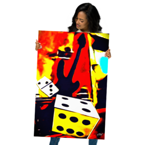 dramatic poster art