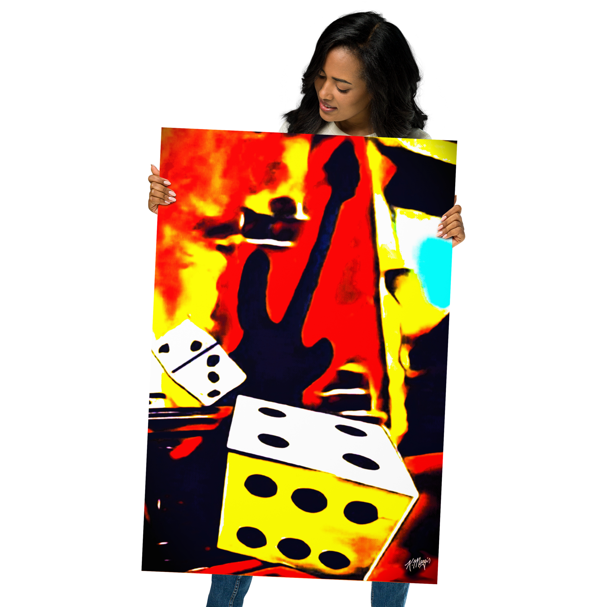 dramatic poster art