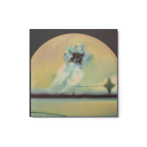 Moonlit Marionette metal print
