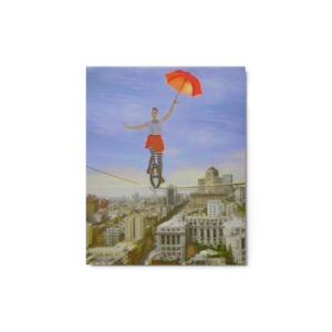 High Wire Unicycle Rider