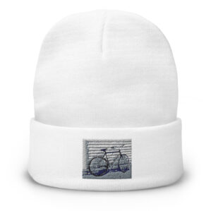 Embroidered Beanie - fine art print by K. Margis