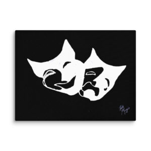 Theater Masks Comedy Drama