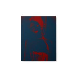 Woman in Red Corset