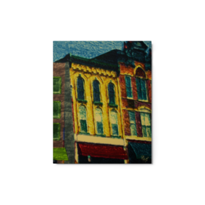 My Neighborhood Metal prints - fine art print by K. Margis