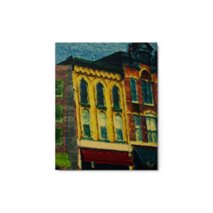My Neighborhood Metal prints