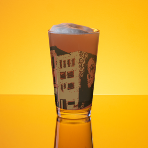 Shaker pint glass