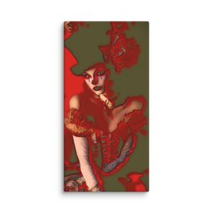 Woman in a top-hat