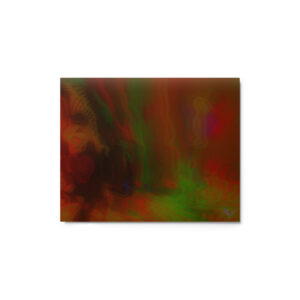 Colors Abstract Metal Print