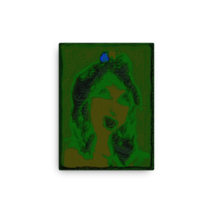 Woman with Green Eyes