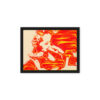 Woman Reclining on Bed - fine art print by K. Margis