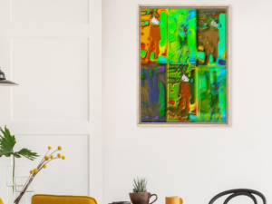 Fanciful Abstract Art Posters